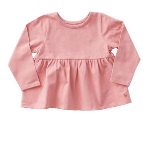 Pink Chicken Girls Organic Bette Top - Apricot